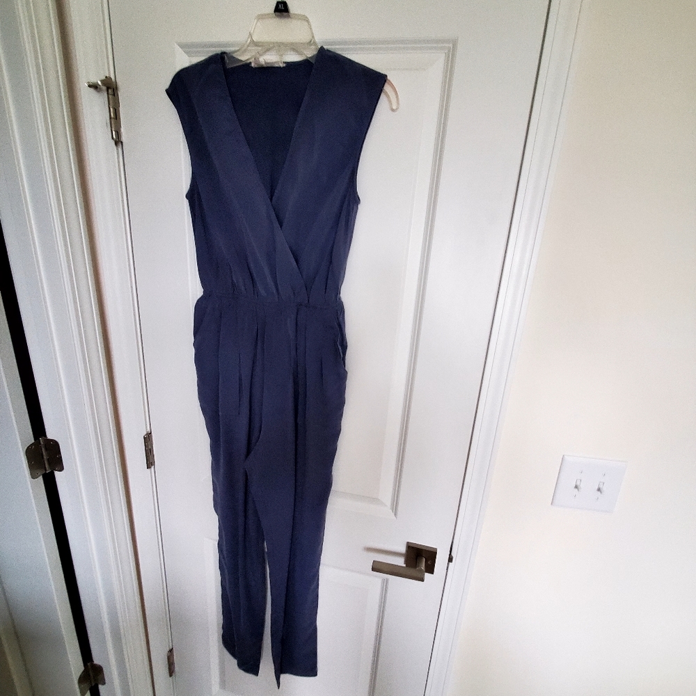 Navy blue jumpsuit